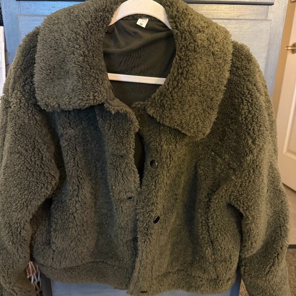 Lululemon Sherpa Button Down Jacket - Picture 1 of 2